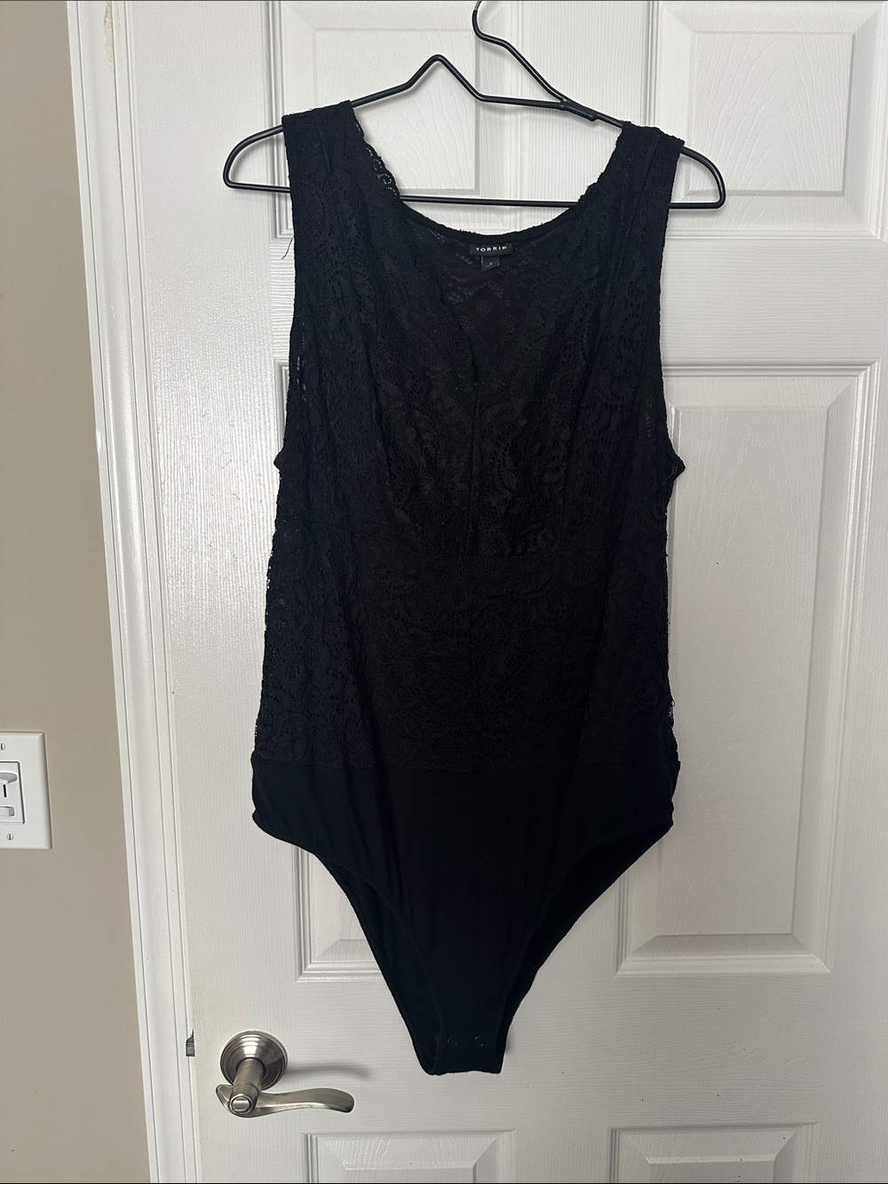 torrid Black Lace Bodysuit